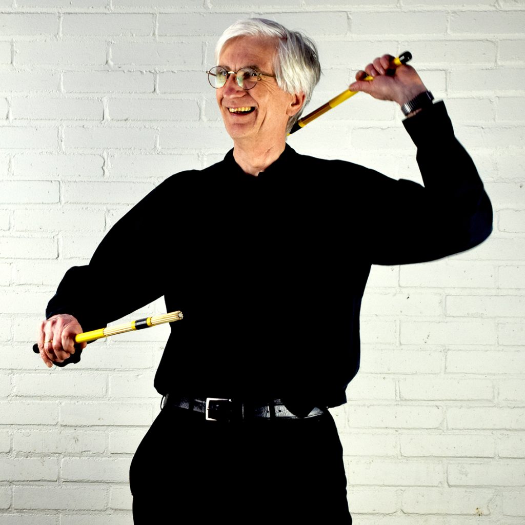 Rieks Swarte Drummer van the Nine o'Clock News